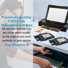 WF-100 Maintenance Box, T2950 Maintenance Box Waste Ink Tank Replacement for ... picture