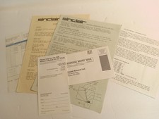 ORIGINAL SINCLAIR ZX81 DOCUMENTS picture