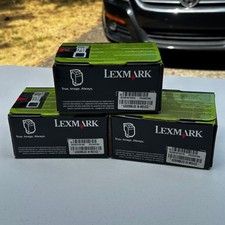 Set of 3 Lexmark C544X1MG Magenta Extra High Yield Toner Cartridge C544 C546 X54 picture