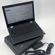 Lenovo 300e Chromebook 2nd Gen 11.6” Touchscreen 32GB 4GB RAM ChromeOS 81MB picture