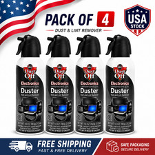 Dust-Off Falcon DPSXL Compressed Gas Electronics Duster 10 oz 4 Pack picture