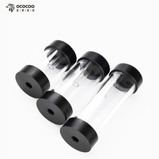 Water Cooling Reservoir Acrylic Diameter 50MM PC Water Tank Computer Cooler DIY picture