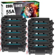 55A CE255A Toner Cartridge Compatible with HP 55A LaserJet P3015d 3015n 3016 LOT picture