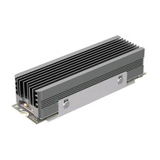 TEUCER M.2 NVMe 2280 SSD Heatsink Dual Copper Tube Cooler Thermal Pad picture