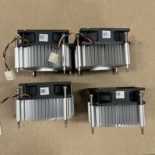 QTY (3) Dell 0WDRTF & QTY (1) 089R8J CPU Cooling Fans with Heatsink (4 Total) picture
