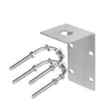 16mm Antenna Bracket w/Stainless U Bolts - Vertical/Horizontal Mount for CB/Ham picture