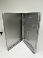 2 PCS NEW HIGH QUALITY TIN DVD CASE NO WINDOW NO INDENT, CLEAR TRAY, BL903 picture