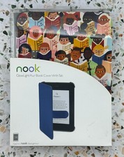 Nook GlowLight Plus Book Cover with Tab - Book Club Design - Brand New picture
