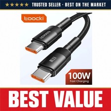 Toocki 100W USB C to USB C Cable PD 3.0 QC 4.0 Fast Charging Braided Type-C picture