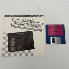 It's Only Rock 'N' Roll Amiga Deluxe Music Construction Set EA Tested Complete picture