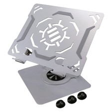 Enhance Enpcr10100Svws R1 Rotating Adjustable Laptop Stand With 3 Cable Holders picture