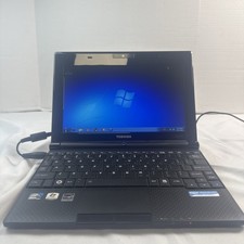 Toshiba NB505 Intel Atom N455 1GB Ram 223GB Storage Windows 7 Sea Blue USED picture