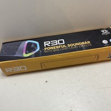 SOULION R30 Computer Speakers, USB Powered Small PC Speakers, Colorful RGB Light picture