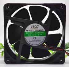 GBOC 12038M24S 12038 DC24V 0.5A 2-Wire Silent Cooling Fan picture