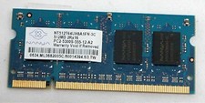 Laptop 512mb DDR2 PC5300 Single Stick RAM Memory 417054-001 Nayna Samsung Hynix picture