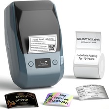 NIIMBOT M2 2 Inch Thermal Transfer Label Maker, 300DPI Bluetooth Label Printer, picture