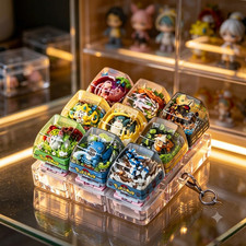 Handmade 3D Pokemon Resin Keycap Custom Mechanical Keyboard MX Switch Artisan picture
