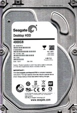 ST4000DM000 P/N: 1F2168-300 F/W: CC52 S/N: W300 WU 4TB APR 2013 CHINA SEAGATE picture