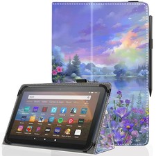 Universal 11 12 Inch Android Tablet Case,Slim Folding Stand Cover for 10.9