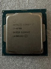 LOT OF 6 Intel Core i7-8700 Processor (3.2 GHz, 6 Cores, LGA 1151) - SR3QS picture