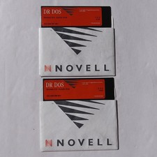 Novell DR DOS 6.0 Update Disks 1 & 2 Vintage 5.25
