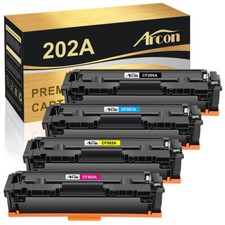 4PK CF500A Compatible With HP 202A Toner LaserJet Pro MFP M281FDW M281CDW M254DW picture
