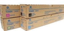 4 Genuine Konica Minolta TN216C TN216M TN216Y TN216K Toner Color Set OEM CMYK picture