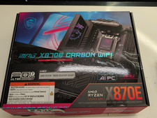 MSI MPG X870E CARBON WIFI AM5 AMD X870E ATX Motherboard  *READ* picture