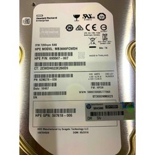 797525-001 3TB HPE 797277-B21 3.5