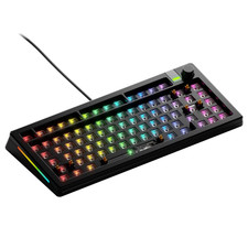 Glorious Gaming - GMMK 3 PRO Barebones Custom Keyboard Kit w/Knob, (Black)  New picture