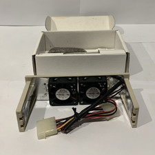 3.5in Front Bay Case Fan w/ HDD Support Ball Bearing AVC AS4010H12S Box picture