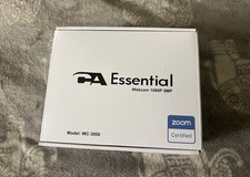 Cyber Acoustics CA Essential Webcam 1080P 5MP WC-3000 Zoom Certified New in Box picture