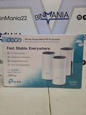 Tp-link Deco Ac1200 M4 Whole Home Mesh Wi-fi System 3 Pack White New Sealed picture