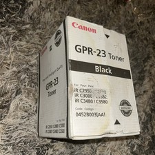 Genuine Canon GPR23 (0452B003) Black Toner Cartridge - NEW SEALED picture