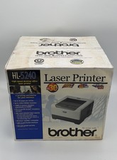 Vintage Brand New Sealed Brother HL-5240 Monochrome Workgroup Laser Printer picture