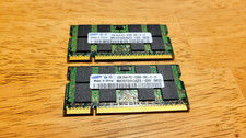 Samsung 4GB (2 x 2GB) DDR2 SO-DIMM 200-pin 667 MHz PC2-5300s laptop RAM picture