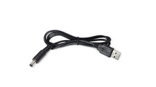 3ft USB 2.0 A Male to DC 5.5mm x 2.1mm Power Cable - Black picture