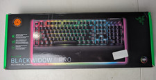 Razer BlackWidow V4 Pro Gaming Keyboard Wired Orange Switch RGB Open Box picture