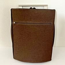 Vintage Samsonite Philippe Starck YAP Brown Backpack Laptop Expandable RARE New picture