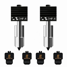Bamboo Lab 2-Pack 0.4Mm Enhanced-Flow Hardened Steel Nozzle Set for Bambu Lab H2 picture