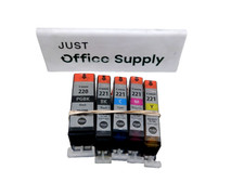 Genuine OEM Canon PG-220 Black & CL-221 Color Ink Bulk Packaging  picture