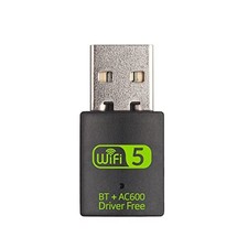 REDLUX USB WiFi Bluetooth Adapter, 600Mbps Dual 2.4G/5.8G (600M), 600 Mbps picture