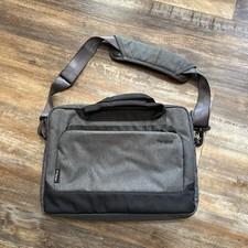 Targus EcoSmart Laptop Bag - Gray - Front Pocket w/ Compartments - Sling&Handles picture