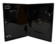 PREMIUM STANDARD Shiny Glossy Black Single DVD Cases 14MM Lot picture