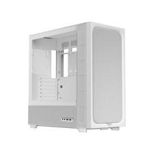 TRYX FLOVA White ATX Mid-Tower PC Case, Modern Fabric Lifestyle Design | Brea... picture