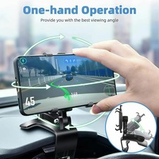 360° Universal Car Dashboard Mount Holder Mobile Cell Phone  Adjustable Stable picture