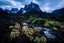 Landscape nature italy mountains dark Custom Gaming Mat Desk picture