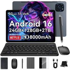 TABWEE T90 Android 16 Tablet 11 Inch 24GB RAM 128GB ROM 8000mAh GPS AI WiFi picture