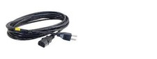 (3) C2G 25FT Universal, 18 AWG  IEC320C13 to NEMA 5-15P Power Cord 14719  Black picture