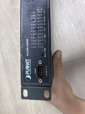RJ-45 Ethernet ports and Mini-GBIC (SFP) slots labeled as a 24-port model. picture